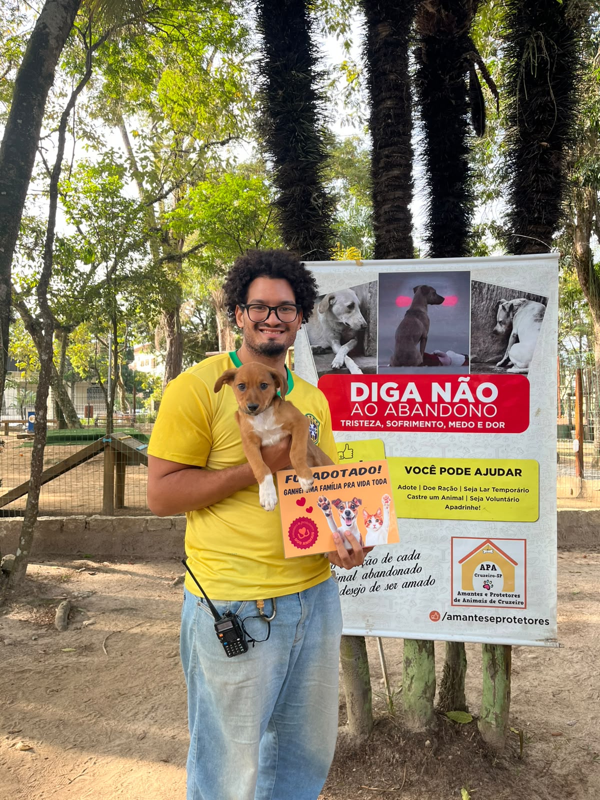 Diga não ao abandono
