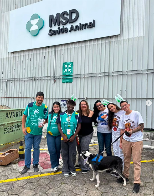 Manhã especial na fábrica da MSD Saúde Animal